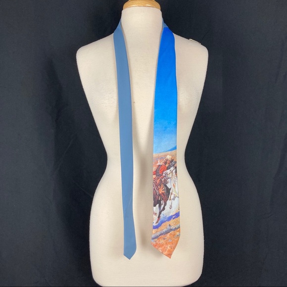 Ralph Marlin “Dash for Timber” men’s tie - Picture 1 of 9